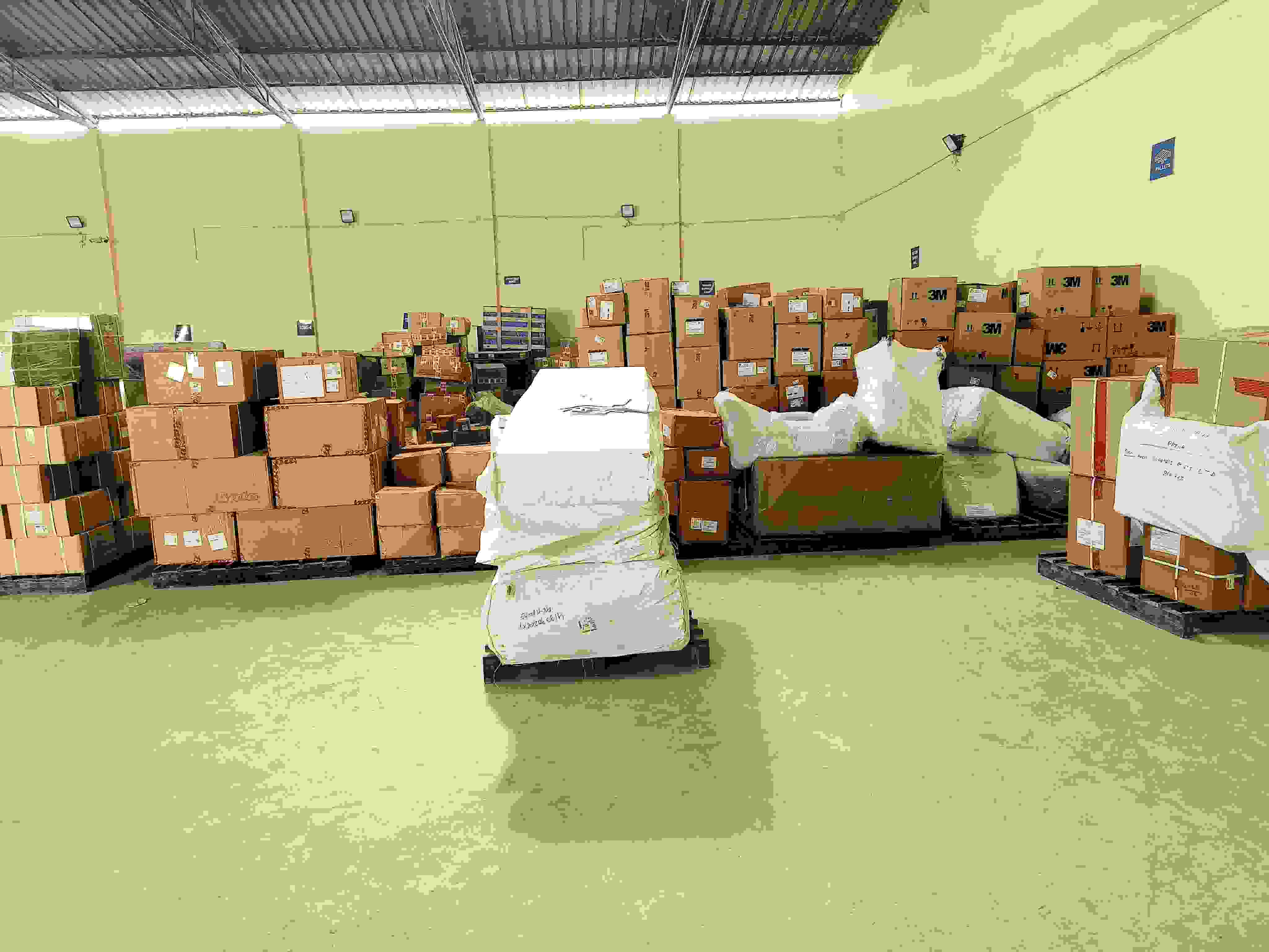 Secure climate-controlled warehouse storage in Patna